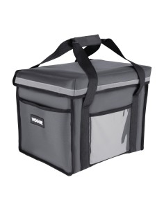 Sac de livraison isotherme pliant Vogue gris 305x380x380 mm