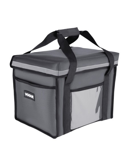 Sac de livraison isotherme pliant Vogue gris 305x380x380 mm
