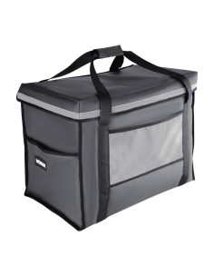 Sac de livraison isotherme Vogue gris pliable 540x360x430 mm