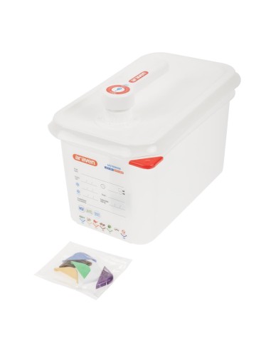 Distributeur de sauce à pompe Araven GN 1/4 - 4,3 L