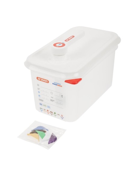 Distributeur de sauce à pompe Araven GN 1/4 - 4,3 L