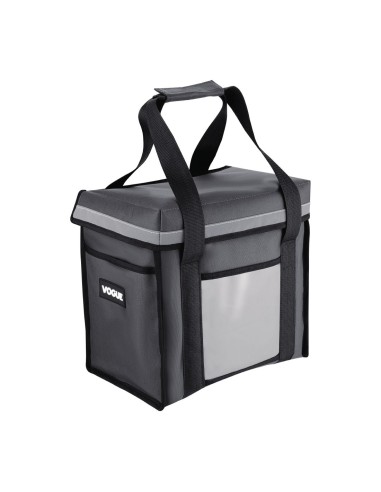 Sac de livraison isotherme Vogue gris 330x230x330 mm