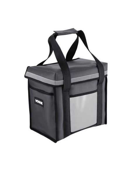 Sac de livraison isotherme Vogue gris 330x230x330 mm