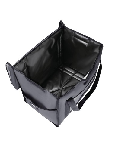 Sac de livraison isotherme Vogue gris pliable 540x360x430 mm