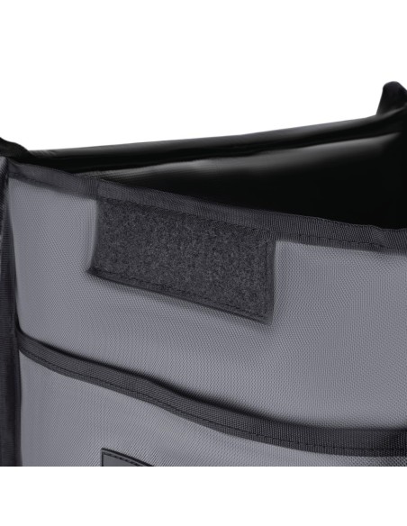 Sac de livraison isotherme pliant Vogue gris 305x380x380 mm
