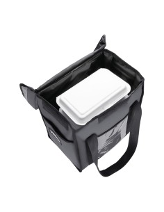 Sac de livraison isotherme Vogue gris 330x230x330 mm 2
