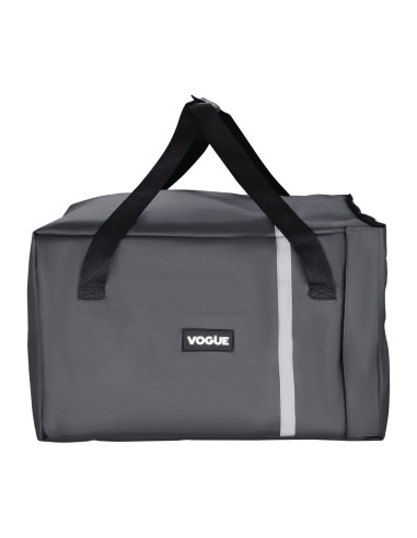 Sac à pizza isotherme Vogue gris 495x495x320 mm
