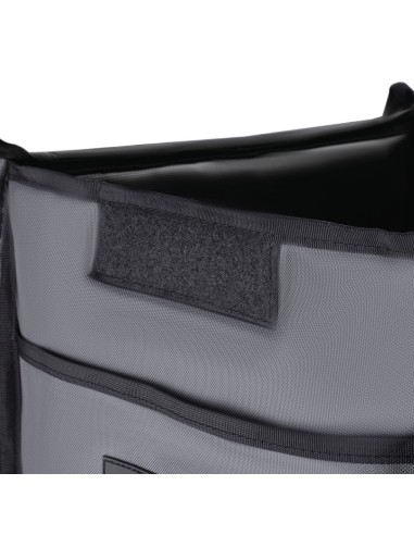 Sac de livraison isotherme Vogue gris pliable 540x360x430 mm