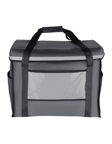 Sac de livraison isotherme Vogue gris pliable 540x360x430 mm