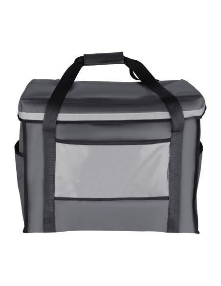 Sac de livraison isotherme Vogue gris pliable 540x360x430 mm