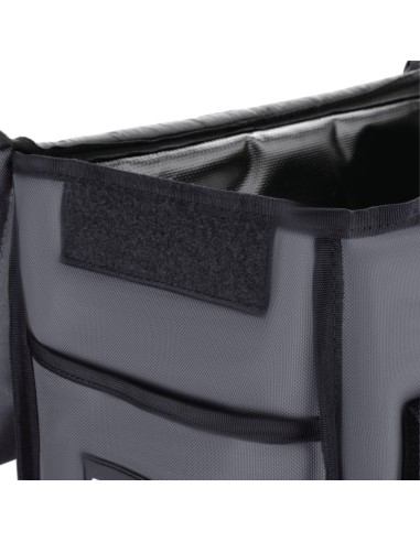 Sac de livraison isotherme Vogue gris 330x230x330 mm