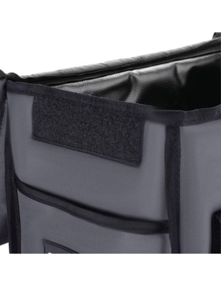 Sac de livraison isotherme Vogue gris 330x230x330 mm