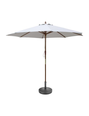 Pied de parasol en béton noir Bolero 48/38mm - robuste et durable