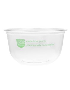 Pots Deli PLA 227ml compostables Vegware - lot de 1000