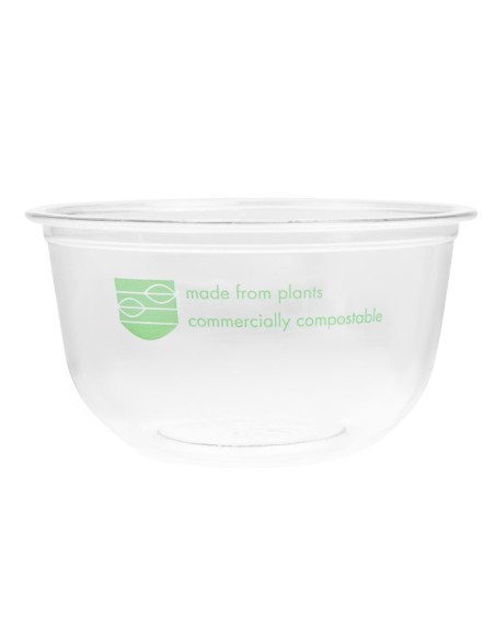 Pots Deli PLA 227ml compostables Vegware - lot de 1000