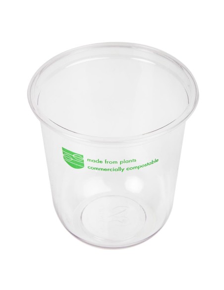 Pots Deli 454 ml PLA compostables Vegware - Lot 1000