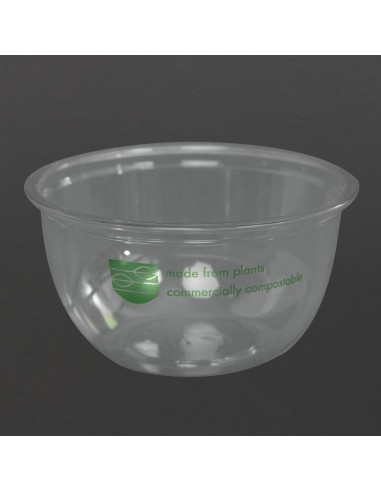 Pots Deli PLA 227ml compostables Vegware - lot de 1000
