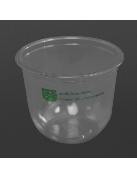 Pots Deli PLA compostables 340ml - Lot 1000 Vegware