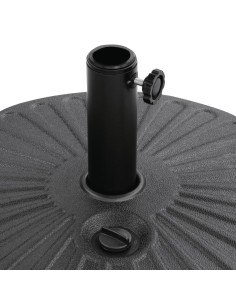 Pied de parasol Bolero 20L noir - Remplissable, robuste 2