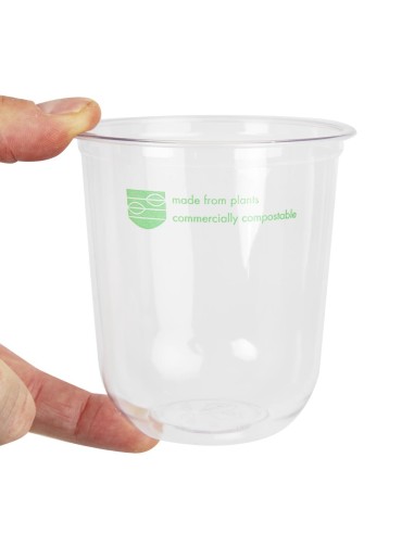 Pots Deli 454 ml PLA compostables Vegware - Lot 1000