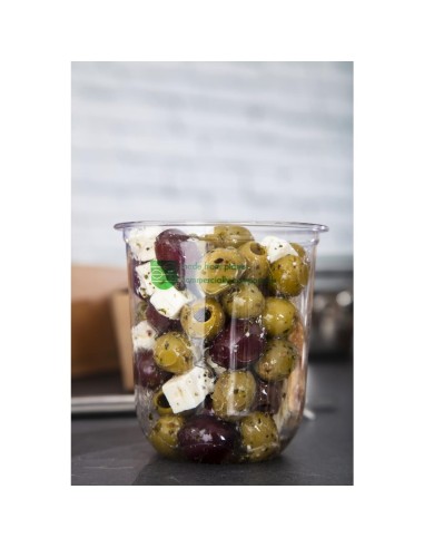Pots Deli 454 ml PLA compostables Vegware - Lot 1000