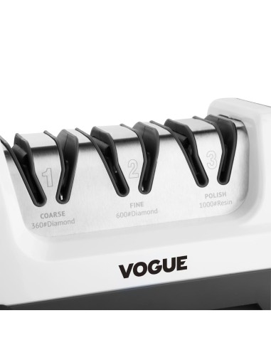 Aiguiseur de couteaux électrique Vogue 3 étapes 18W