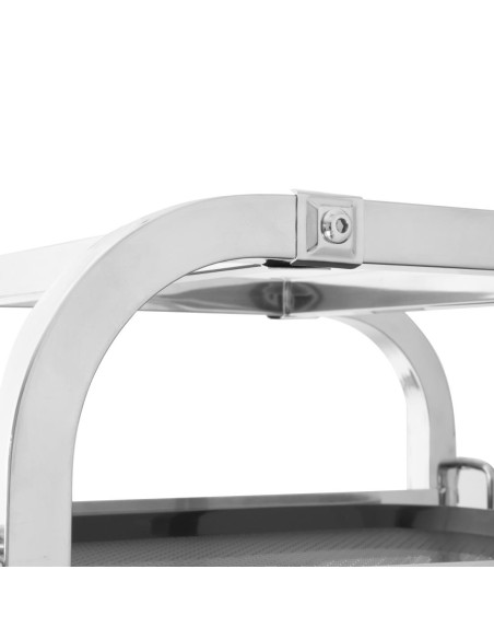 Échelle 16 niveaux Vogue - Chariot inox 16 plateaux
