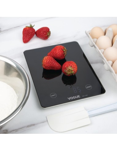 Balance digitale Vogue 10 kg noire - Précision professionnelle