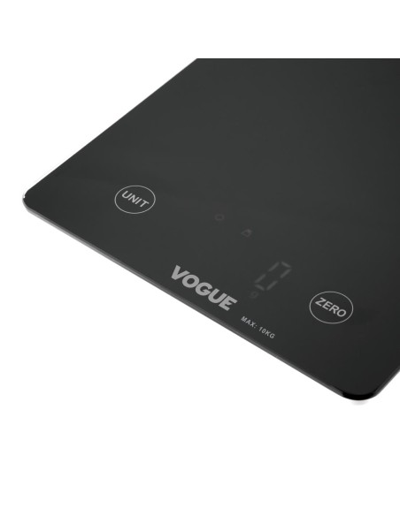 Balance digitale Vogue 10 kg noire - Précision professionnelle