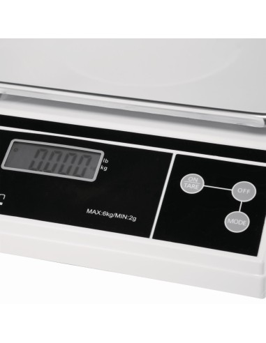Balance numérique Vogue 6 kg - inox, écran tactile