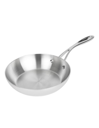 Poêle induction Vogue Tri Wall 200mm - 1,4 L inox