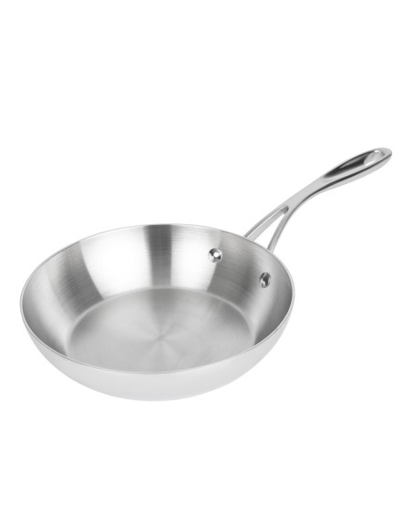 Poêle induction Vogue Tri Wall 200mm - 1,4 L inox