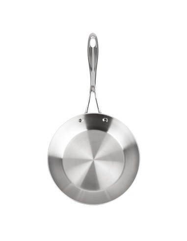 Poêle induction Vogue Tri Wall 200mm - 1,4 L inox