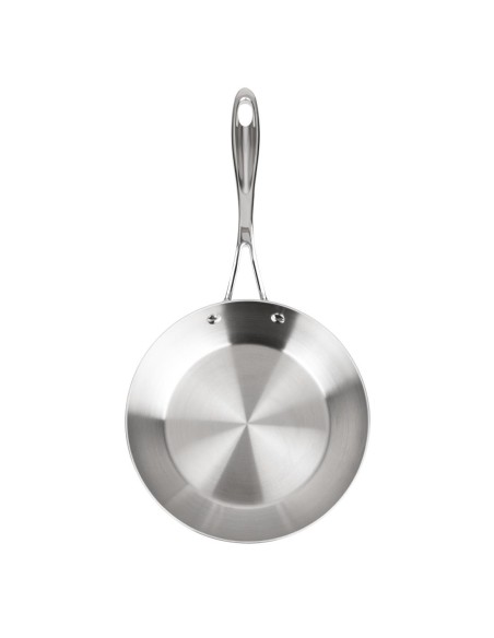 Poêle induction Vogue Tri Wall 200mm - 1,4 L inox