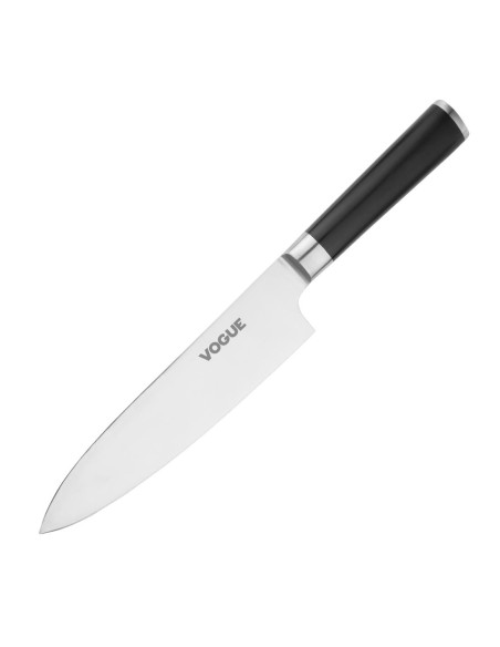 Couteau de cuisine inox Bistro Vogue 200mm - Manche ergonomique
