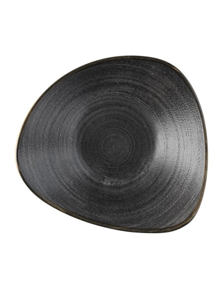 Bols Churchill Stonecast Raw Lotus Black 229mm - Lot de 12