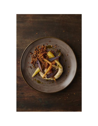 Assiettes Churchill Stonecast Raw Evolve 217mm - Lot de 12