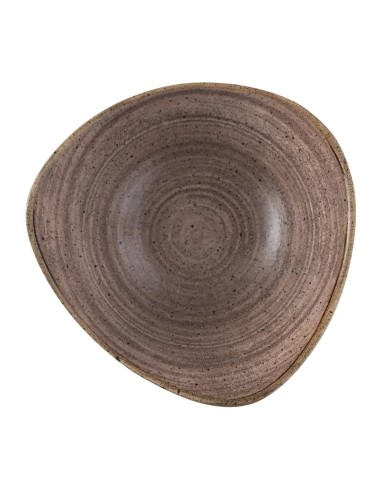 Bols Churchill Stonecast Raw Lotus Brown 178mm - Lot de 12