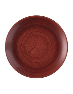 Assiettes Churchill Stonecast Red Rust 217mm - Lot de 12