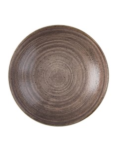 Bols Churchill Stonecast Raw Brown 184mm - Lot de 12