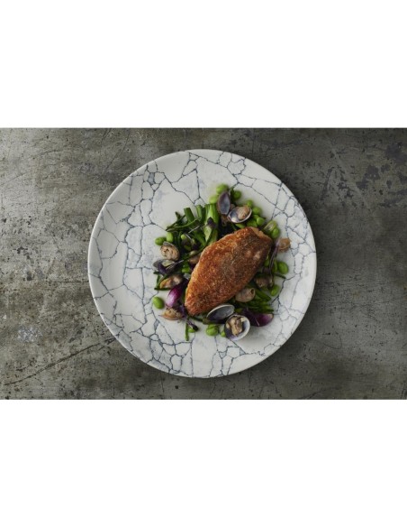 Assiettes rondes Churchill Studio Prints Kintsugi - Lot de 12