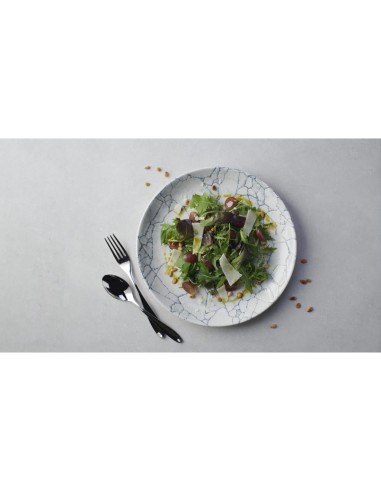 Assiettes rondes Churchill Studio Prints Kintsugi - Lot de 12