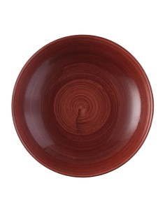 Bols Churchill Stonecast Patina Evolve Red Rust 248mm - Lot de 12