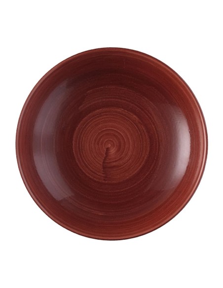 Bols Churchill Stonecast Patina Evolve Red Rust 248mm - Lot de 12