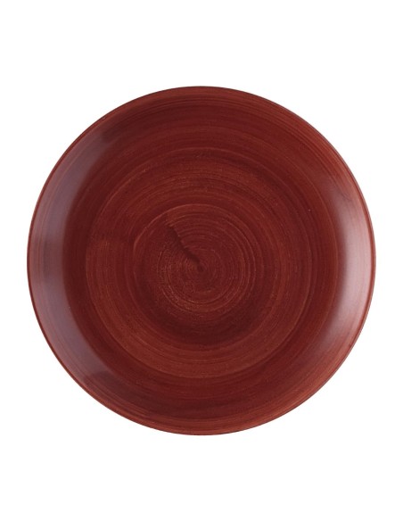 Assiettes Churchill Stonecast Red Rust 165 mm - Lot de 12