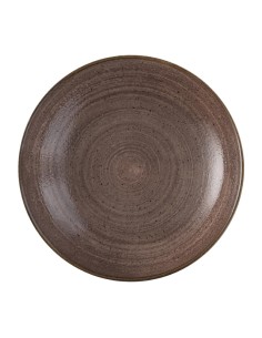 Bols Churchill Stonecast Raw Evolve Brown 248mm - Lot de 12