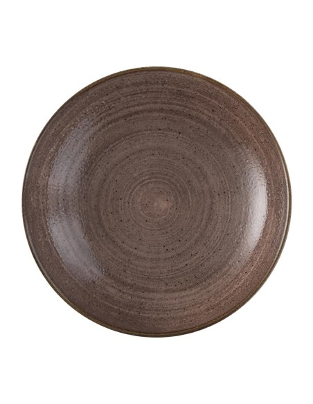 Bols Churchill Stonecast Raw Evolve Brown 248mm - Lot de 12