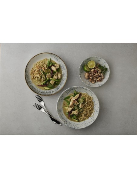 Assiettes rondes Churchill Studio Prints Kintsugi - 12 pcs