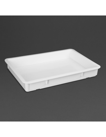 Bac à pâtons Vogue 650x455x85 mm - Polypropylène blanc