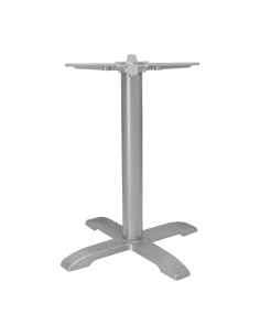 Pied de table en fonte Bolero gris - stabilité et élégance